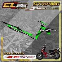 ราคา สติ๊กเกอร์ 473 STRIPING SUZUKI SMASH 110 - สติ๊กเกอร์ SUZUKI SMASH 110 GRAPIC MOTIF (29206381352)