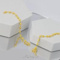 ราคา MTSGOLD สร้อยข้อมือ ครึ่งสลึง ซีโอปะคำจิกเพชร เด็ก (20984023997)