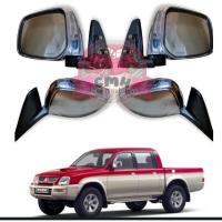 ราคา กระจกมองข้าง MITSUBISHI L200 STRADA สีโครเมี่ยม สีดำ ปรับมือ คู่ ซ้าย ขวา (22217717275)