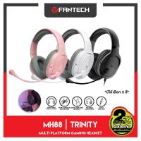 ราคา FANTECH รุ่น MH88 TRINITY Gaming Headsetมี 3 สี ดำ ชมพู ขาว ระบบ 2.1 หูฟังเกมมิ่ง แฟนเทค หูฟัง gaming มีไมโครโฟน (18264670806)