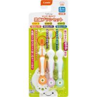ราคา Combi Teteo toothbrush แปรงสีฟัน set 3 ชิ้น ตามช่วงอายุ (2433697856)