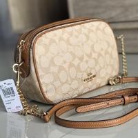 ราคา Coachแท้% F28959 IMC7C Isla Chain Khaki Brown Signature (1740913658)