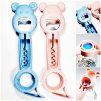 ราคา เปิดขวด ที่เปิดขวด น้ำอัดลม เปิดขวดฝาเกลียว เปิดกระป๋อง เปิดขวดไวน์ ใช้งานได้ 4 in 1 เปิดขวด (15681598736)