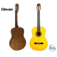 ราคา Clevan C-10 Classical Guitar กีตาร์ คลาสสิค รุ่น C10 ไม้ Spruce กีต้าร์ ขนาด 3/4 และ 4/4 ราคาประหยัด (11491272648)