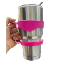 ราคา ที่จับแก้ว หูจับแก้วเยติ วัสดุเป็นพลาสติกแข็งแรง ขนาด 30 ออนซ์ สีชมพู (4511845595)