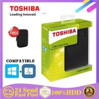 ราคา 100% Brand New！！Toshiba External Hardisk Toshiba Canvio Ready - 2.5\" - 2TB 500GB 1TB (HDD) (21117214593)