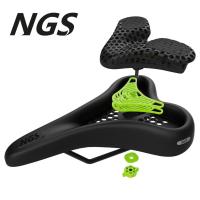 ราคา NGS อานจักรยาน ALL Bike Saddle อานจักรยาน – เบาะนั่งจักรยานปรับได้ด้านหน้า/ด้านหลังและขึ้น/เบาะลงสําหรับ Road/MTB/Hybrid Bikes (29821010207)
