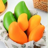 ราคา มะม่วงปลอม มะม่วงเขียวเสวย มะม่วงน้ำดอกไม้สุก ผลไม้ปลอม เหมือนจริง ตกแต่งร้าน พร๊อพถ่ายภาพสินค้า (24495452301)