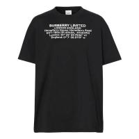 ราคา เสื้อยืดแขนสั้นลายลิมิเต็ด อิดิชั่น สีดำ แบรนด์ Burberry T-Shirt รุ่น Burberry Limited London T-Shirt Black Size XS (17021222171)