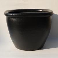 ราคา กระถางดินเผาทรงสีเหลี่ยมสีดำล้วน ขนาด 12 x 9 นิ้ว (4435715231)