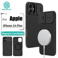 ราคา Nillkin CamShield Pro เคสโทรศัพท์แม่เหล็กสําหรับ iPhone 16 Plus กรณีกล้อง Slider ป้องกัน Hard PC + TPU กันกระแทกปกหลัง (27511141890)