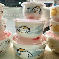 ราคา ชามเซรามิค มี 15 ลาย เซ็ต 3 ใบ 3 ขนาด ฝาปิดพลาสติก สูญญากาศ พร้อมส่ง ของขวัญ เก็บอาหาร เอนกประสงค์ (24943271912)