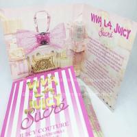 ราคา Viva la Juicy Sucré EDT1.5ml.กลิ่นหอมหวานอบอวลชวนหลงใหล ราวกับขนมหวานอบใหม่ตำหรับปารีเซียง (1832261146)