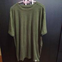 ราคา เสื้อยืดสายเดินป่า Carhartt เขียวขี้ม้า แท้ สภาพดี (28566447141)