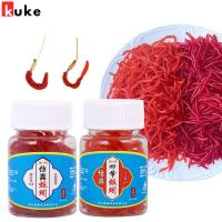 ราคา 100 ชิ้น / ขวด ยางเทียม เหมือนจริง หนอนแดง เหยื่อปลา / เหยื่อชีวภาพ เหยื่อกุ้งปลอม / หนอนแดง เหยื่อนุ่ม ไส้เดือน / อุปกรณ์ตกปลากลางแจ้ง (21791926652)