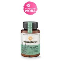 ราคา VitaNature+ Biotin Zinc Horsetail ไวตาเนเจอร์พลัส ไบโอติน ซิงค์ สารสกัดหญ้าหางม้า [30 แคปซูล] [1 กระปุก] (29356291426)