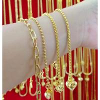 ราคา #​สร้อยข้อมือเศษทองแท้น้ำหนัก2สลึง (16156651894)