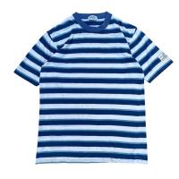 ราคา เสื้อยืด คอกลม แขนสั้น ลายทาง ASICS มือสอง สภาพดี คอฟิต (29069293982)