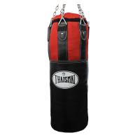 ราคา Thaismai กระสอบทรายชกมวยหนังแท้(กระสอบเปล่า) Leather&Canvas ดำ/แดง Punching Bag,Heavy Bag,Sand Bag Empty Bag (Black/Red) (11169397763)