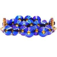 ราคา น็อตเกลียวปล่อยหัวก้นหอย Yamaha 5*15 สีไทเท/สีเลส (24564538103)