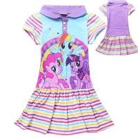 ราคา เดรสโพนี่ pony สีม่วง มีไซส์ 100 110 120 130 140 (423080360)