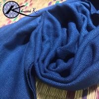 ราคา ผ้าพันคอทอมือ (งานทอมือเกรดพรีเมี่ยม) ย้อมสีครามธรรมชาติแท้ 100% ย้อมสีธรรมชาติทั้งผืน (6256157130)