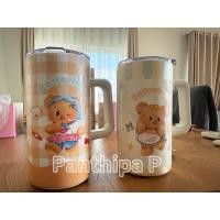 ราคา แก้วหมีเนย 7-11 x butterbear แก้วสแตนเลสเก็บความเย็น (28324866598)