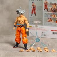 ราคา Figural SHF Dragon Ball Super Son Goku Ultra Instinc PVC Action Figure Desktop Decoration Toy (27120456708)