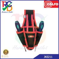 ราคา CONSO กระเป๋าเครื่องมือช่าง แบบผ้า สำหรับคาดเอว JK-0211 (6783124536)