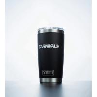 ราคา แก้วเก็บอุณหภูมิ CARNIVAL X YETI RAMBLER 20 OZ TUMBLER BLACK [ของแท้ %] พร้อมส่ง (25545874583)