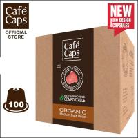 ราคา Nespresso Compatible Organic Coffee Capsule - Cafecaps (1 Box X 100 Caps) | กาแฟแคปซูล ออร์แกนิค (21374772176)