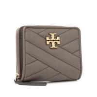 ราคา Tory burch Kira chevron bi-fold mini wallet (6049917838)