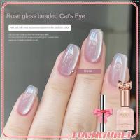 ราคา ซื้อ 1 แถม 1 ฟรี กาวติดเล็บ ตกแต่งเล็บสีขาว ลูกปัดแก้วตาแมว กาวติดเล็บ JadeNest Furn1 (42651688320)
