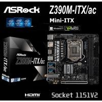 ราคา Mainboard INTEL ASROCK Z390M-ITX/AC (Socket 1151V2) มือสอง พร้อมส่ง แพ็คดีมาก!!! [[[แถมถ่านไบออส]]] (18283288584)