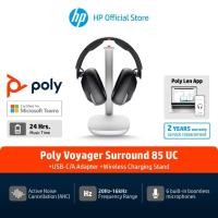 ราคา Poly Voyager Surround 85 UC Microsoft Teams Certified USB-C Headset +USB-C/A Adapter +Charging Stand (44254581764)
