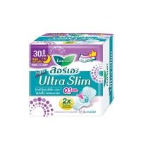 ราคา ลอรีเอะ laurier 30cm (0.1ultra slim& soft safe) (27867254667)