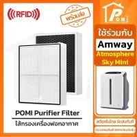 ราคา POMI Filter ไส้กรองทดแทน เครื่องฟอกอากาศ สำหรับ แอมเวย์ Amway รุ่น Atmosphere Sky MINI (28827718134)