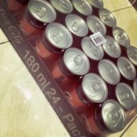 ราคา โค้กซีโร่กระป๋องขนาด180ml. แพ็ค24กระป๋อง (6135664973)
