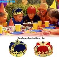 ราคา BARR1YRB King Crown หมวก, แต่งตัวเวทีแสดง Prince Party หมวก, Carnival Head ตกแต่ง Coronation คอสเพลย์ King Jeweled หมวก PARTY ตกแต่ง (41507413305)