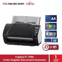 ราคา Fujitsu Scanner fi-7160 เครื่องสแกนเอกสาร A4 Size, Simplex 60 ppm, Duplex 120 ipm, ADF 80 Sheets, 600dpi, Support USB (3056093895)