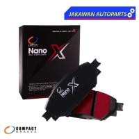 ราคา ผ้าดิสเบรค TOYOTA VIOS, YARIS ปี 2013 - 2018, YARIS ATIV ปี 2016 - 2022 COMPACT NANO-X (DEX636, DEX637, DEX693) หน้าหลัง (27318267109)