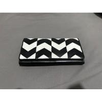 ราคา กระเป๋าสตางค์ ใบยาว สีขาวดํา (21990298603)