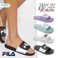 ราคา Fila Collection ฟีล่า รองเท้าแตะ แบบสวม สำหรับผู้หญิง W SD Niche SDST221007 (690) (18967935924)