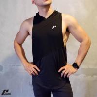 ราคา PECMAN เสื้อแขนกุดชาย เสื้อกล้ามชาย - แบบมีฮู้ด (2370219221)