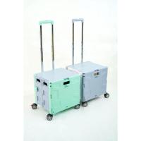 ราคา [Sat Perry]รถเข็นใส่ของอเนกประสงค์ พับเก็บได้ มีล้อลาก แข็งแรง (26275830073)