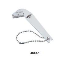 ราคา เกจวัดปลายสว่าน Drill Point Gage INSIZE อินไซส์ 4843-1 (26724560639)