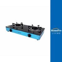 ราคา HomePro เตาแก๊สตั้งโต๊ะ 2 หัวแก๊ส AI-102 สีฟ้า แบรนด์ LUCKY FLAME (29851437017)