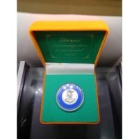 ราคา เหรียญ ที่ระลึกสร้างพระบรมราชานุสาวรีย์ ณ ป้อมพระจุล รัชกาลที่5 ร.5 รุ่นแรก เนื้อเงิน ขนาด 2.7 เซ็น ปี 2535 ไม่ผ่านใช้ (23349538097)