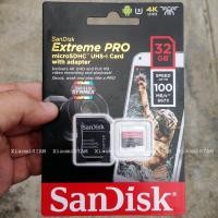 ราคา Sandisk 32 GB Extreme PRO MicroSDHC UHS-I Card with Adapter A1 U3 4K V30 มือถือ กล้องติดรถ Action camera (278616398)