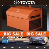 ราคา 2024/2025 TOYOTA CAMRY XV80 HEV กล่องเก็บของด้านหลังหนังพับได้ตกแต่งภายในกล่องเก็บ (26638255998)